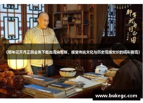 《那年花开月正圆全集下载高清完整版，感受传统文化与历史情感交织的精彩剧情》